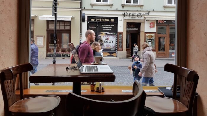 coffee in krakow