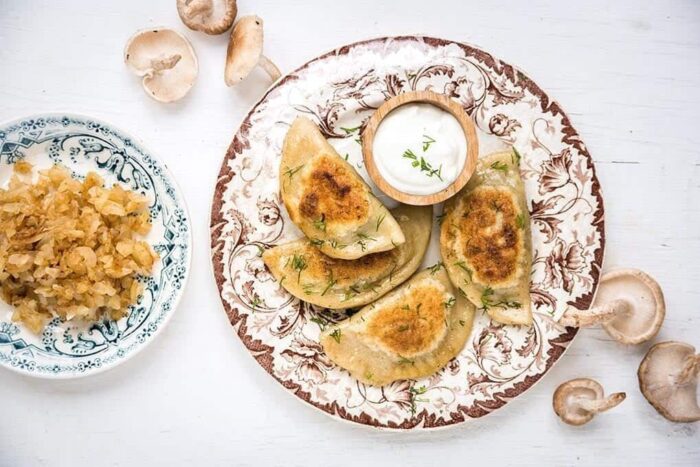 vegan pierogi